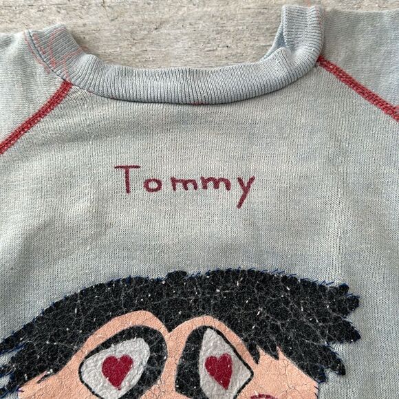 Vintage 1950s Worn To Perfection TOMMY Crewneck Sweatshirt - Picture 5 of 11